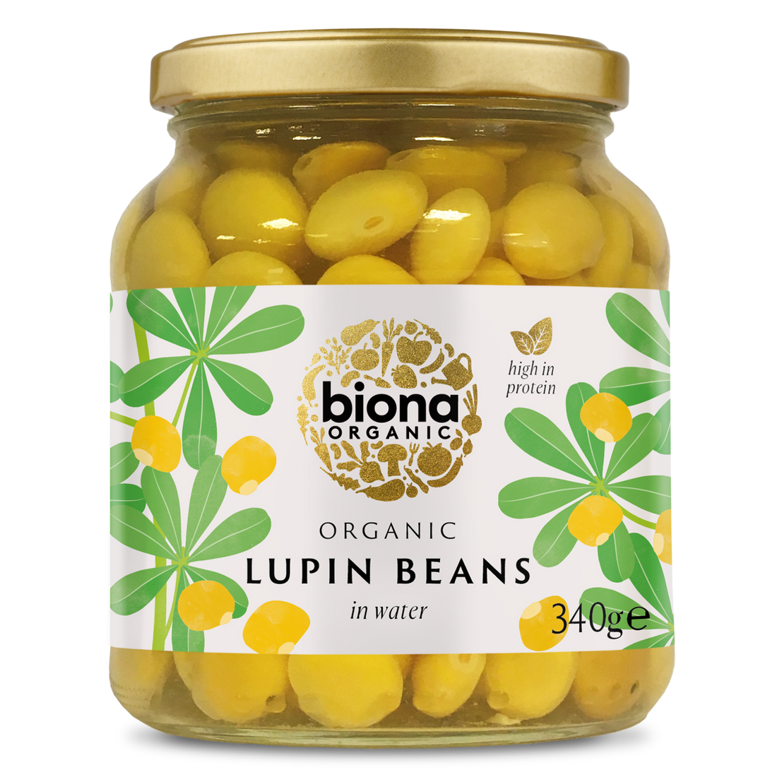 Organic Lupin Beans 340g