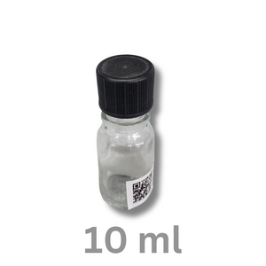 Clear Glass Bottle Dropper Cap 10ml
