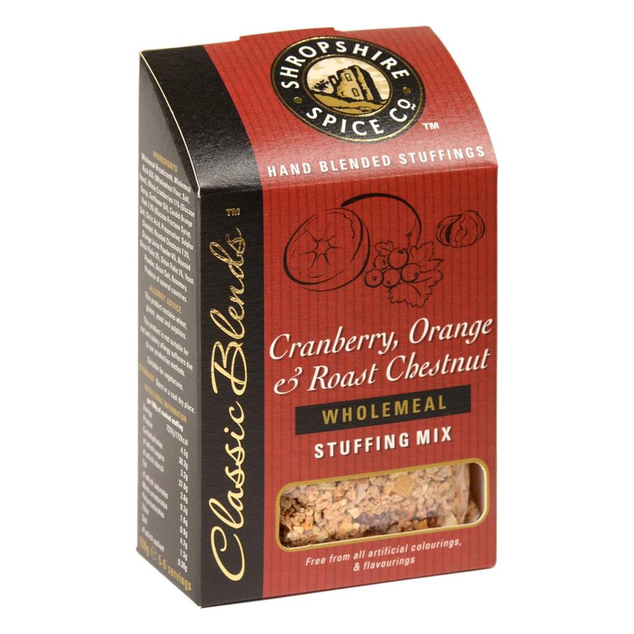 Cranberry Orange & Chestnut Wholemeal Stuffing Mix 150g