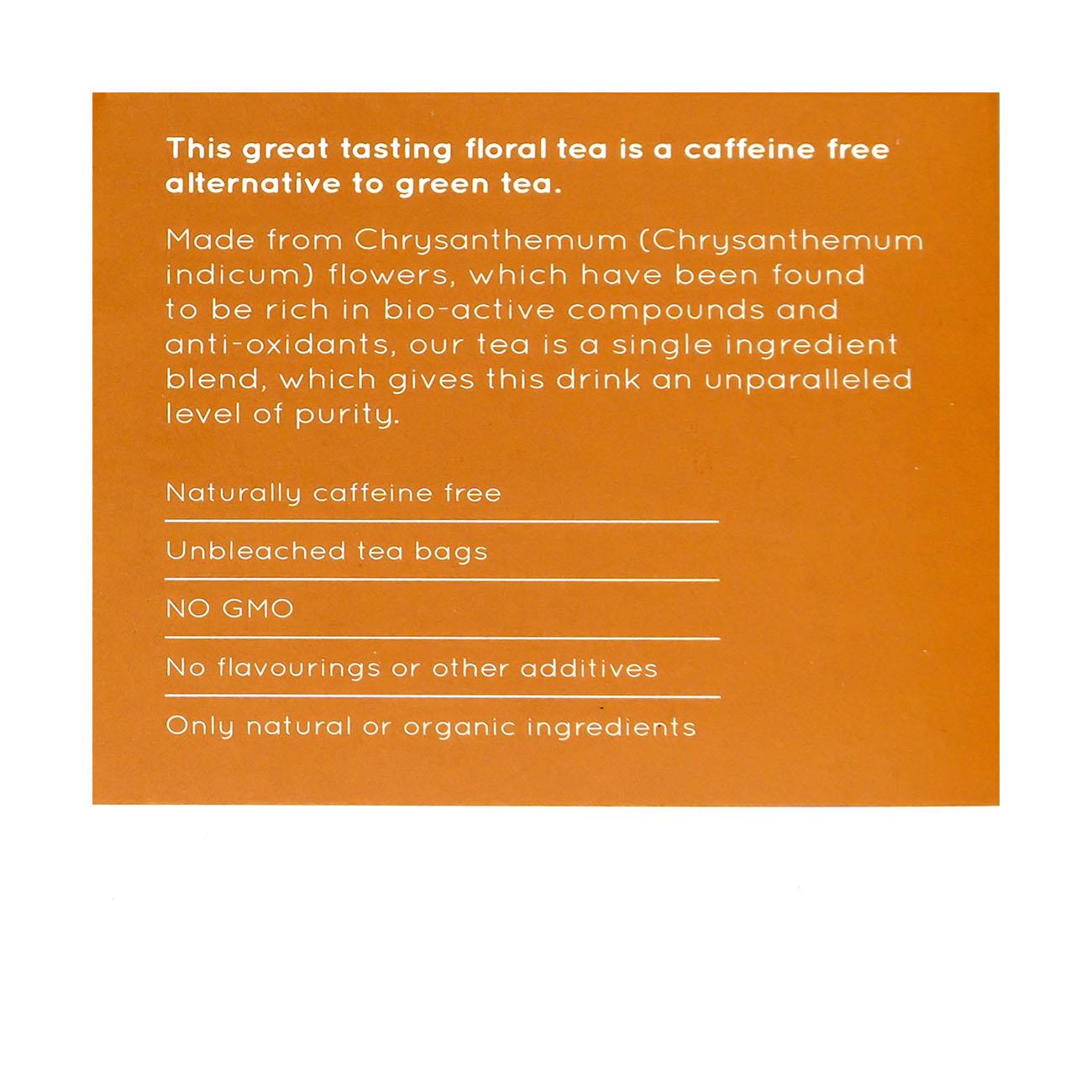 Chrysanthemum Tea 20 Sachets - Natur Boutique - Herbal tea - Eco Natural Products