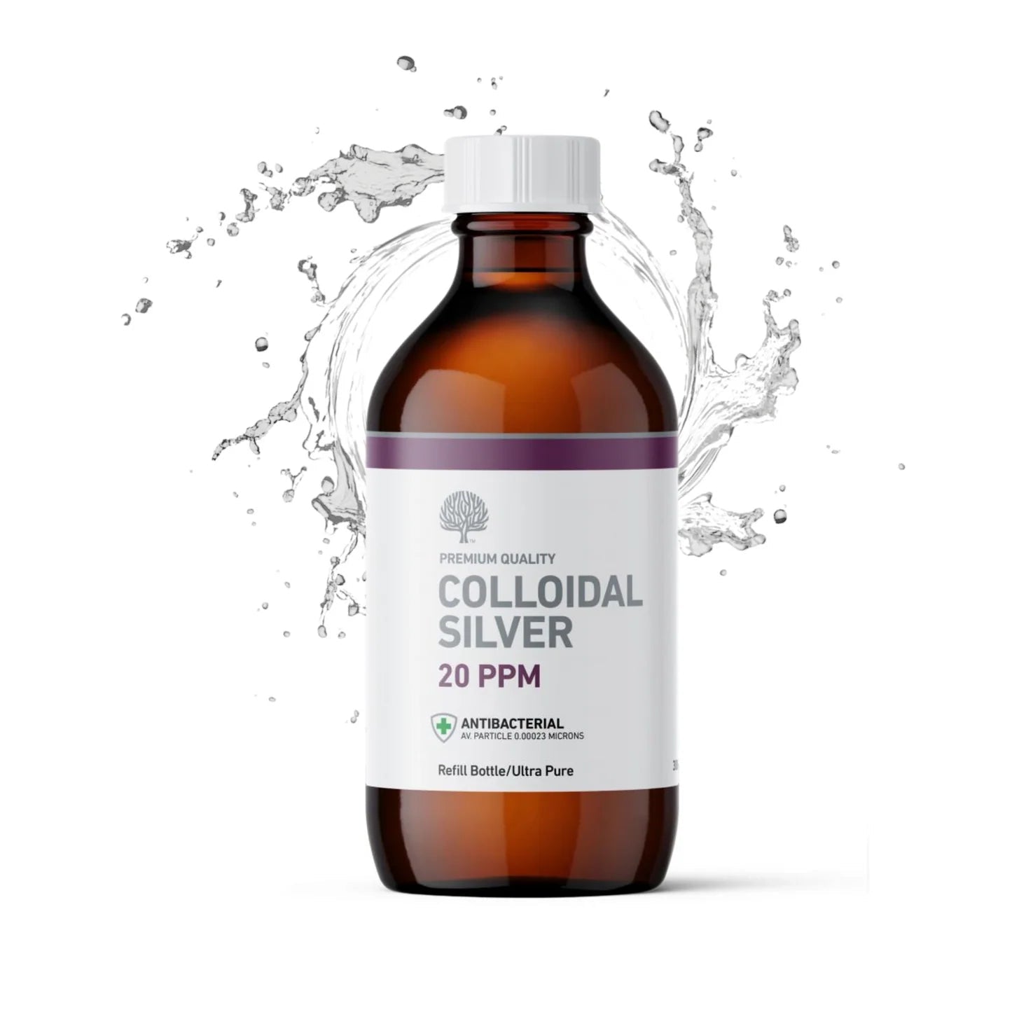 20 ppm Colloidal Silver Solution Bottle 300ml - Nature's Greatest Secret - Minerals - Nature's Greatest Secret