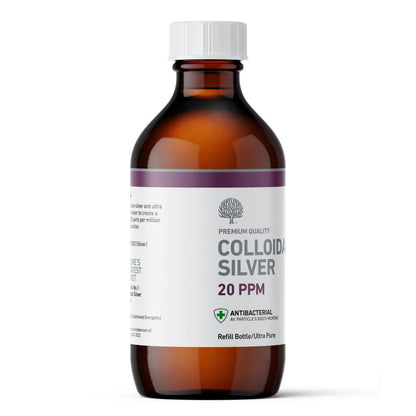20 ppm Colloidal Silver Solution Bottle 300ml - Nature's Greatest Secret - Supplements - Eco Natural Products