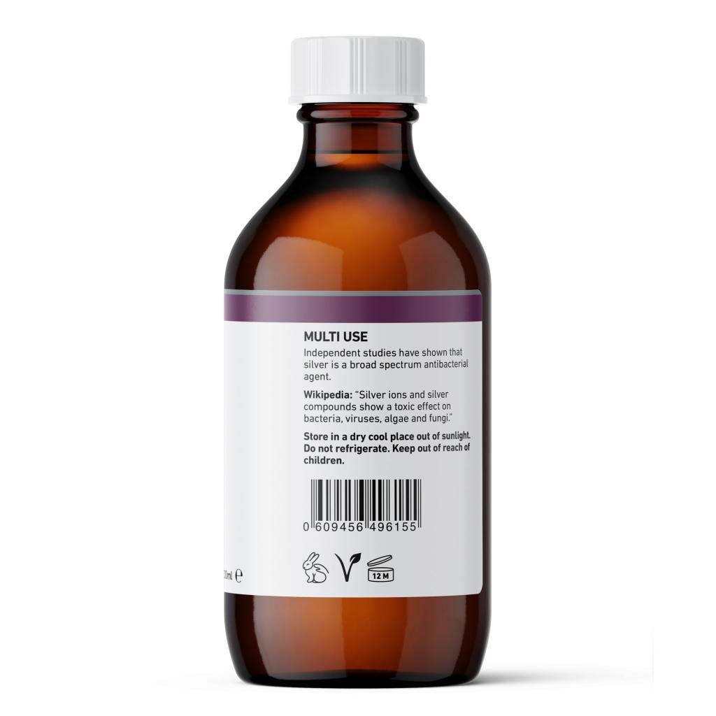 20 ppm Colloidal Silver Solution Bottle 300ml - Nature's Greatest Secret - Supplements - Eco Natural Products