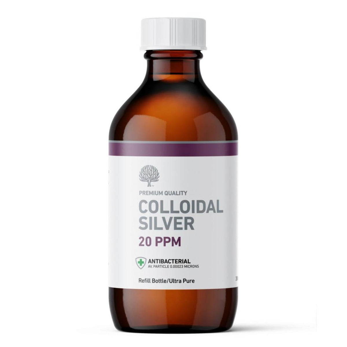 20 ppm Colloidal Silver Solution Bottle 300ml - Nature's Greatest Secret - Supplements - Eco Natural Products