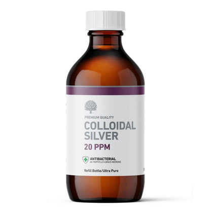 20 ppm Colloidal Silver Solution Bottle 300ml - Nature's Greatest Secret - Supplements - Eco Natural Products