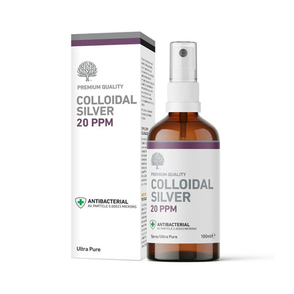 20 ppm Colloidal Silver Solution Spray 100ml - Nature's Greatest Secret - Supplements - Eco Natural Products