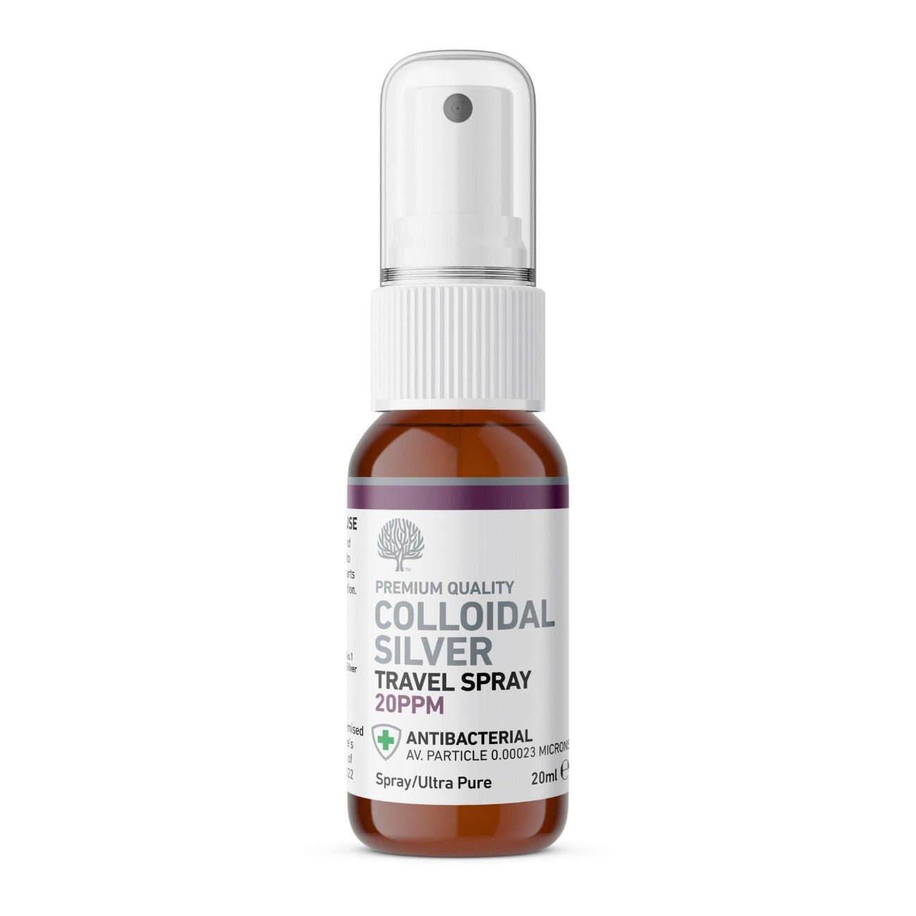 20 ppm Colloidal Silver Solution Spray 20ml - Nature's Greatest Secret - Supplements - Eco Natural Products
