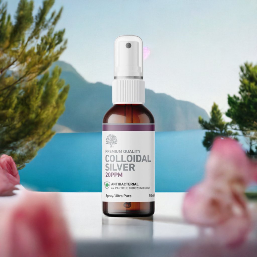 20 ppm Colloidal Silver Solution Spray 50ml - Nature's Greatest Secret - Supplements - Eco Natural Products