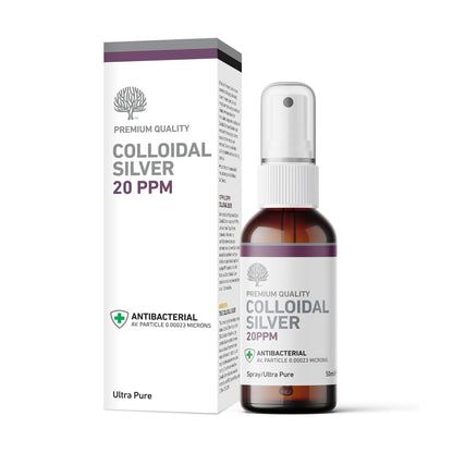 20 ppm Colloidal Silver Solution Spray 50ml - Nature's Greatest Secret - Supplements - Eco Natural Products