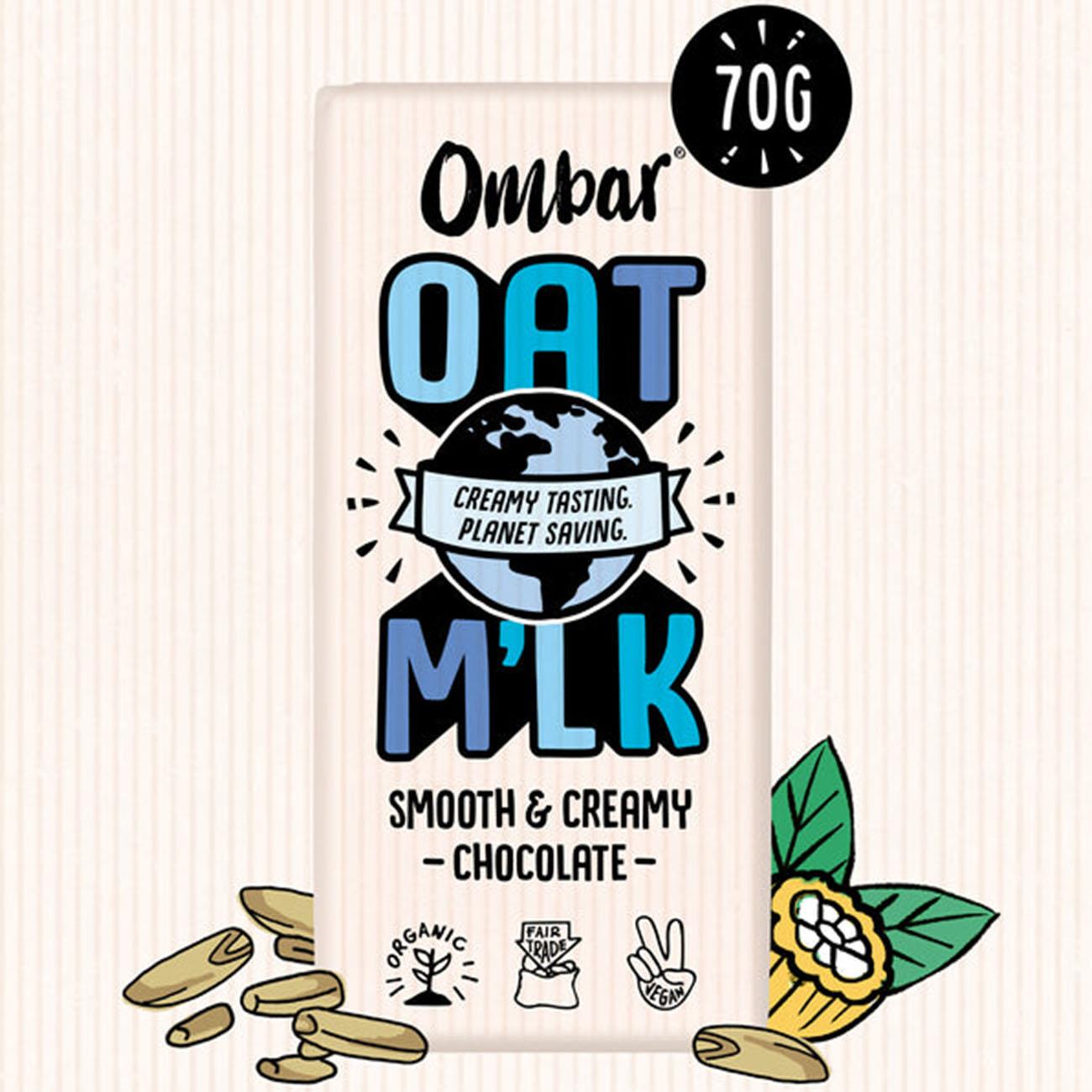 Organic Oat Milk Smooth & Creamy Chocolate 70g