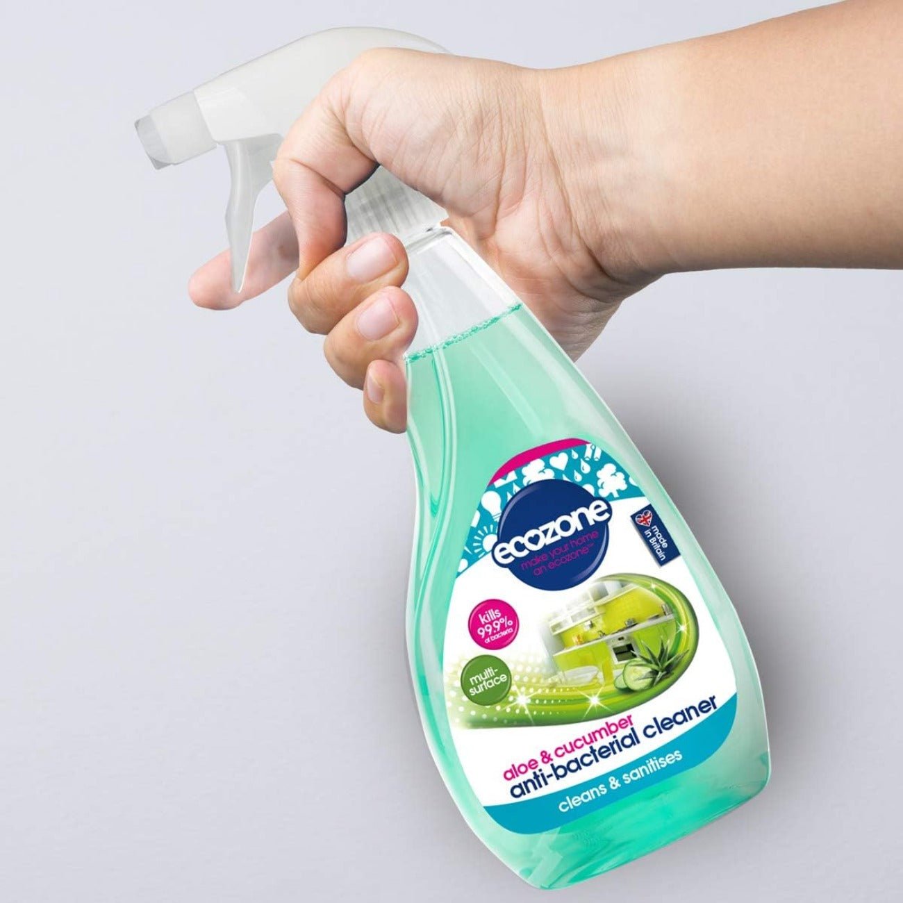 3 in 1 Anti Bacterial Multi Surface Spray 500ml - Eco Natural Products - Ecozone - Surface Spray