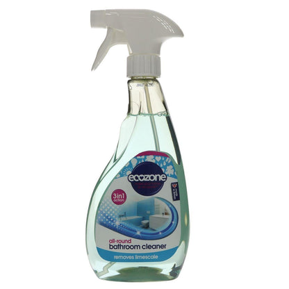 3 in 1 Bathroom Cleaner Spray 500ml - Ecozone - Surface Spray - Eco Natural Products