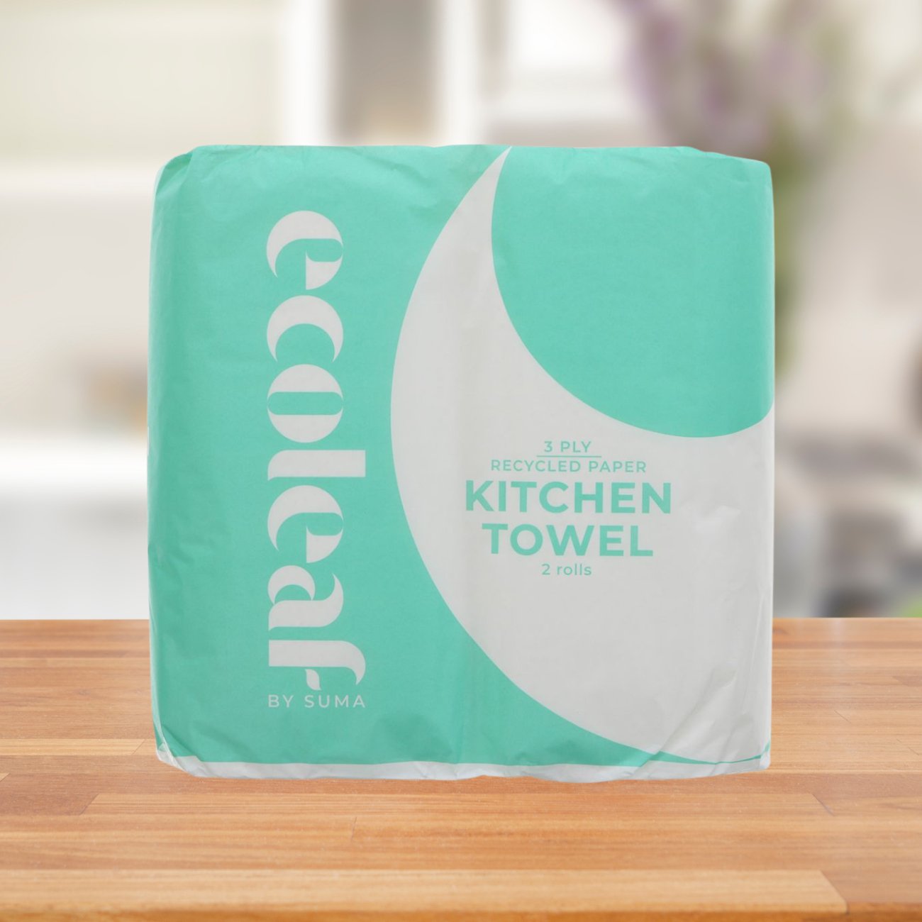 3 Ply Kitchen Towel Twin Roll Pack - Eco Natural Products - Ecoleaf - Kitchen Towels