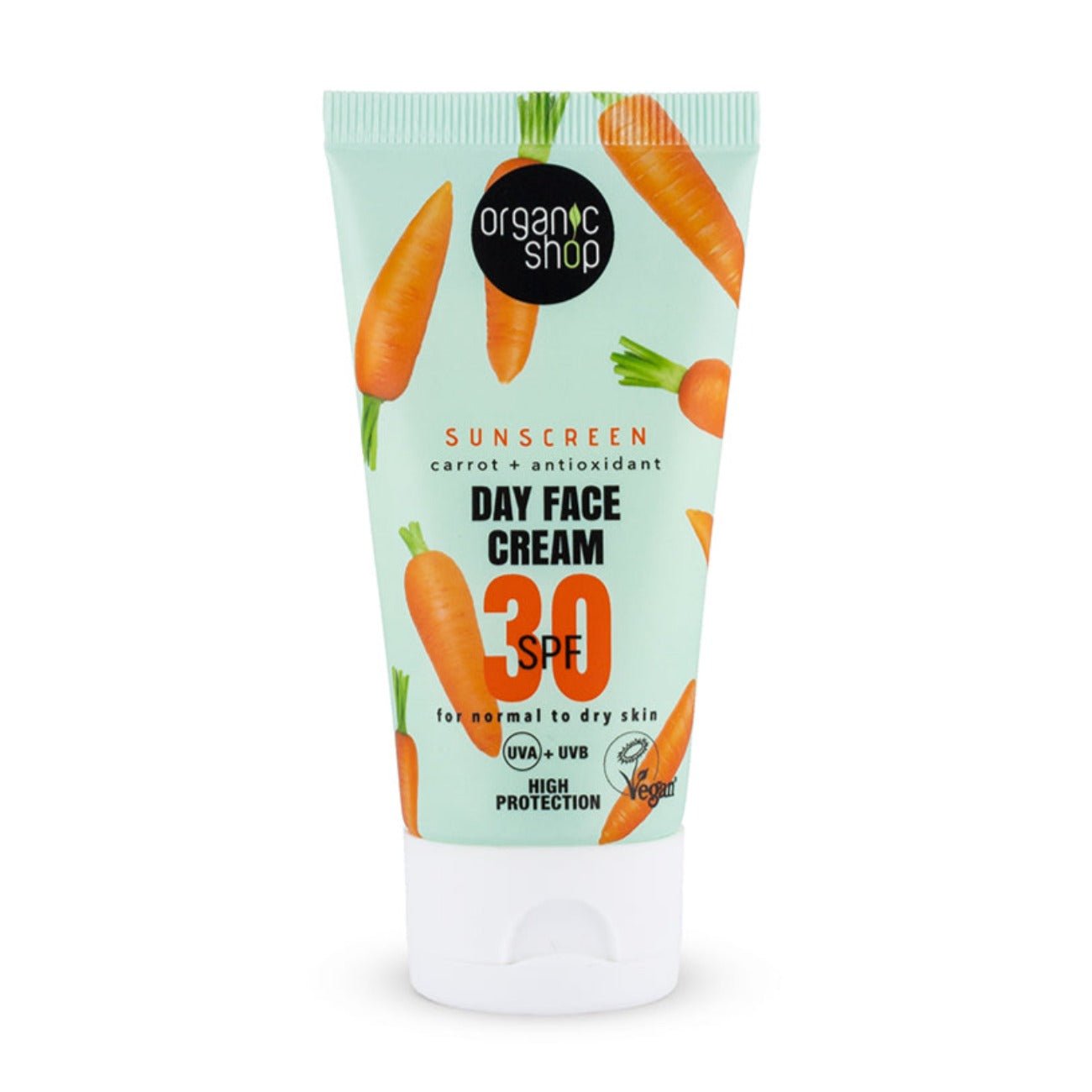 30 SPF Normal To Dry Skin Sunscreen Day Face Cream 50ml - Organic Shop - Sunscreen - Eco Natural Products