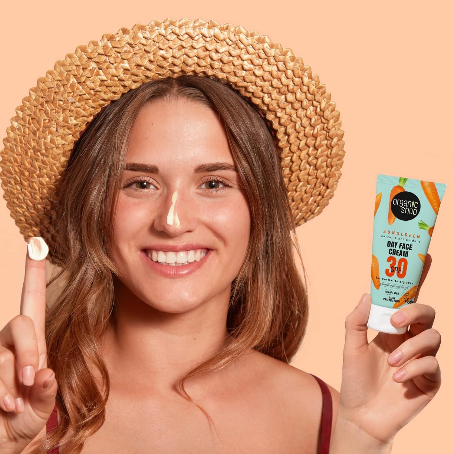 30 SPF Normal To Dry Skin Sunscreen Day Face Cream 50ml - Organic Shop - Sunscreen - Eco Natural Products