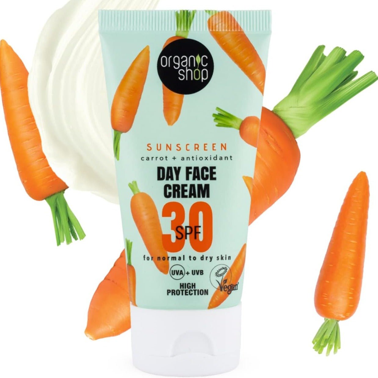 30 SPF Normal To Dry Skin Sunscreen Day Face Cream 50ml - Organic Shop - Sunscreen - Eco Natural Products
