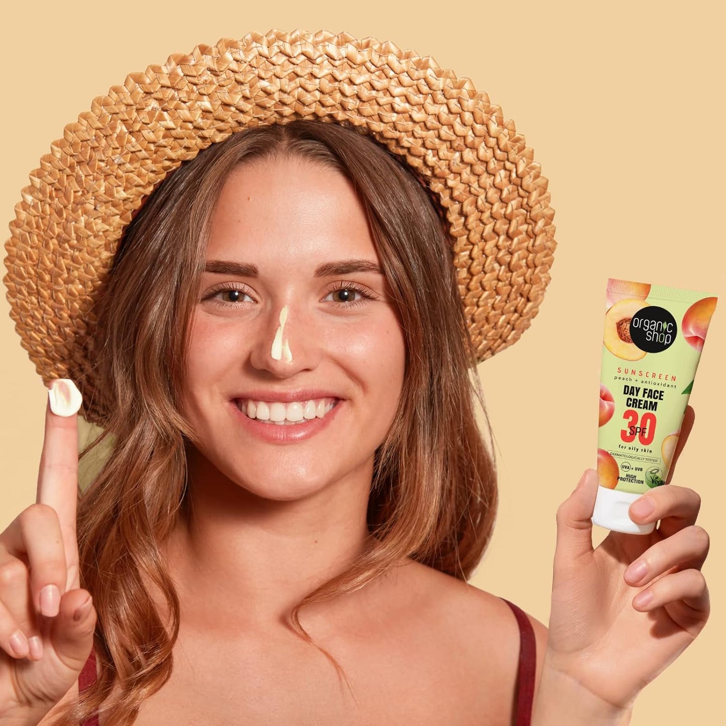 30 SPF Oily Skin Sunscreen Day Face Cream 50ml - Organic Shop - Sunscreen - Eco Natural Products
