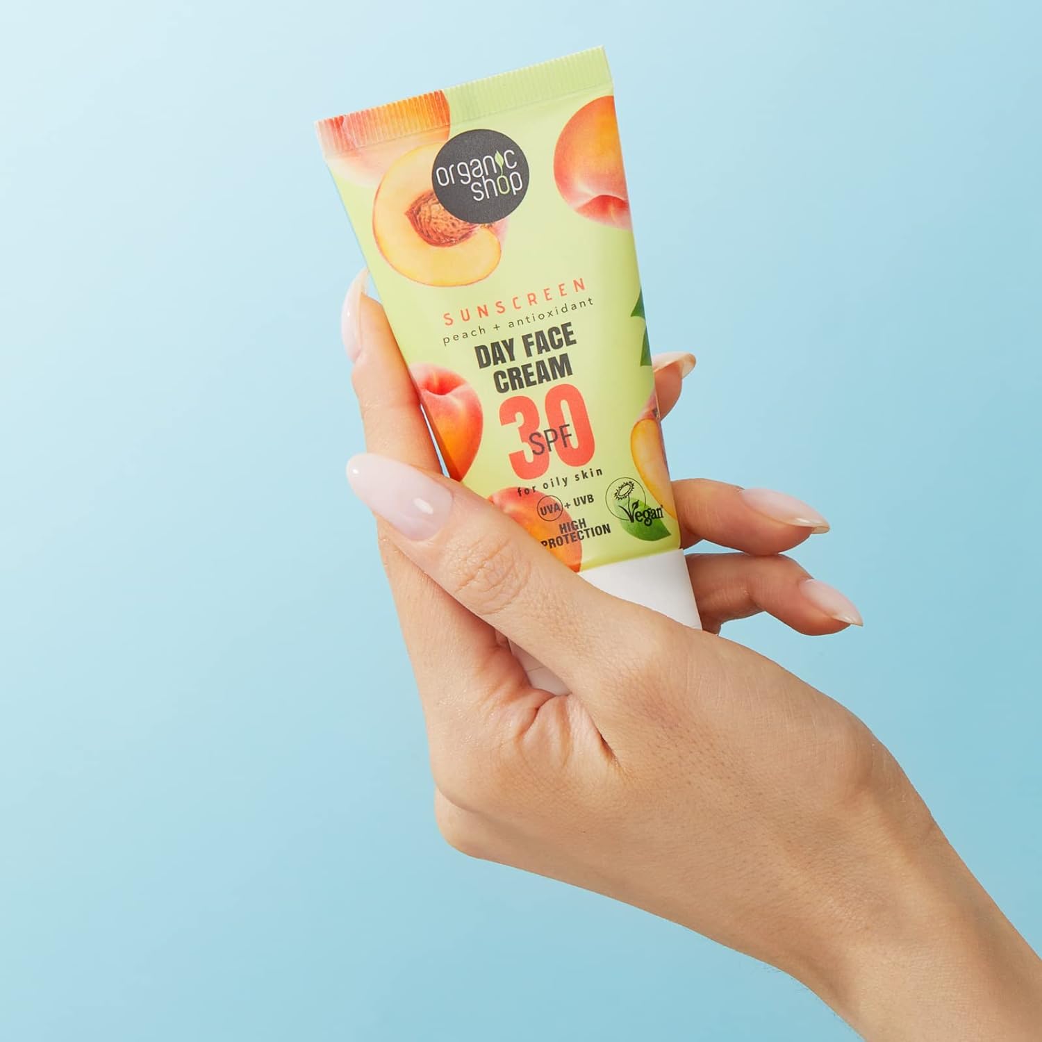 30 SPF Oily Skin Sunscreen Day Face Cream 50ml - Organic Shop - Sunscreen - Eco Natural Products