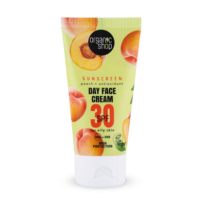 30 SPF Oily Skin Sunscreen Day Face Cream 50ml - Organic Shop - Sunscreen - Eco Natural Products