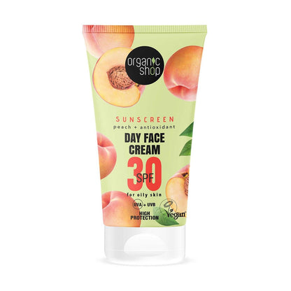 30 SPF Oily Skin Sunscreen Day Face Cream 50ml - Organic Shop - Sunscreen - Eco Natural Products