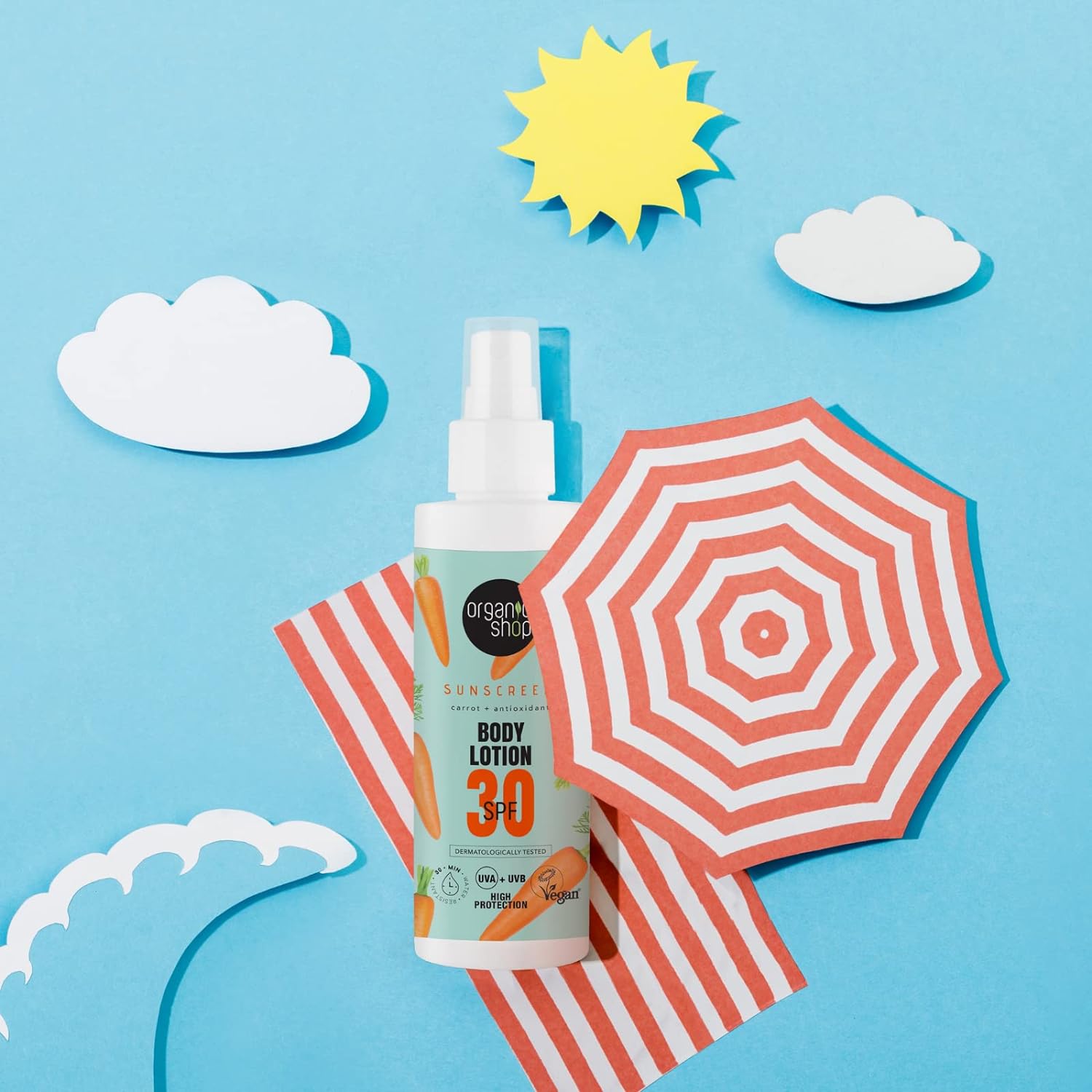 30 SPF Sunscreen Body Lotion 150ml - Organic Shop - Sunscreen - Eco Natural Products