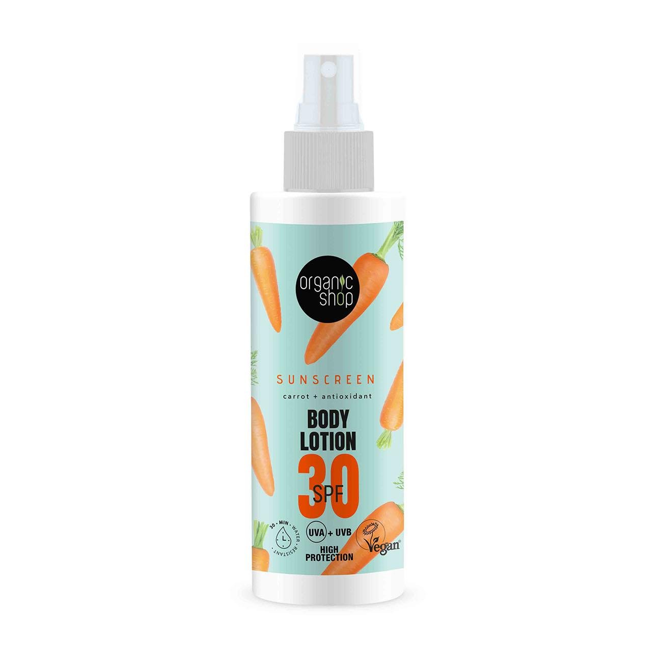 30 SPF Sunscreen Body Lotion 150ml - Eco Natural Products - Organic Shop - Sunscreen