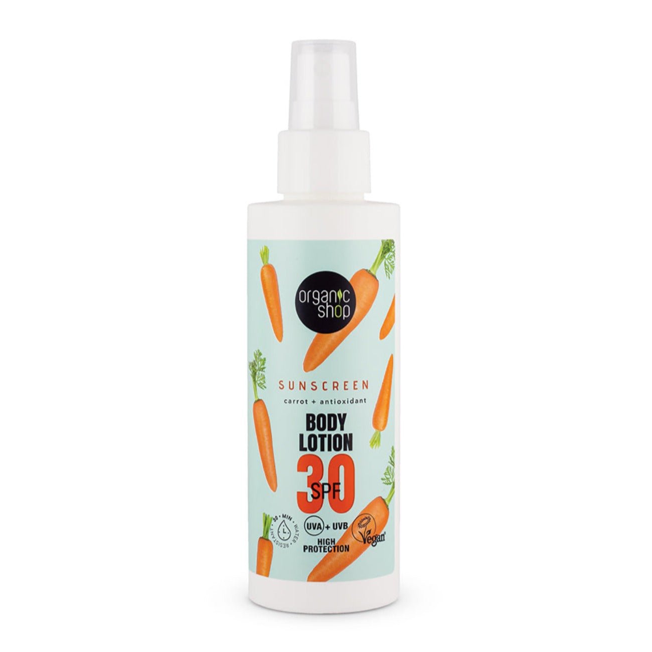 30 SPF Sunscreen Body Lotion 150ml - Eco Natural Products - Organic Shop - Sunscreen