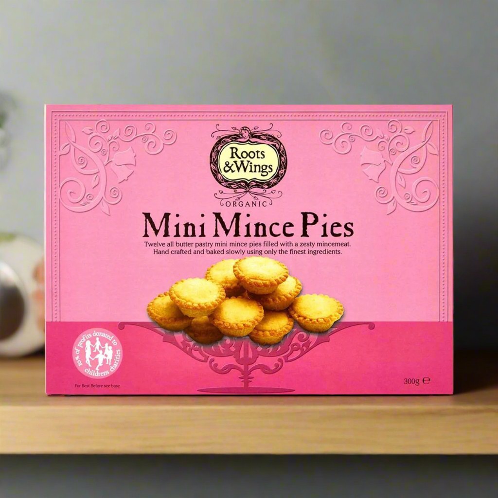 Roots And Wings Organic Mini Mince Pies 300g