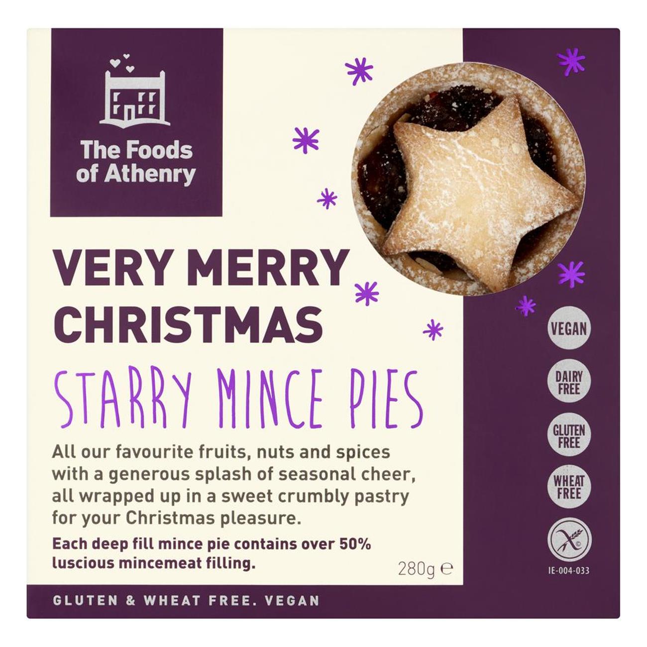 Gluten Free Very Merry Mince Pies Vegan 280g