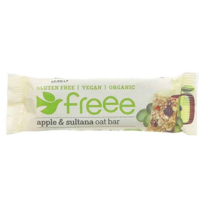 Organic Apple & Sultana Gluten Free Oat Bar 4x35g BBE 30.06.2026