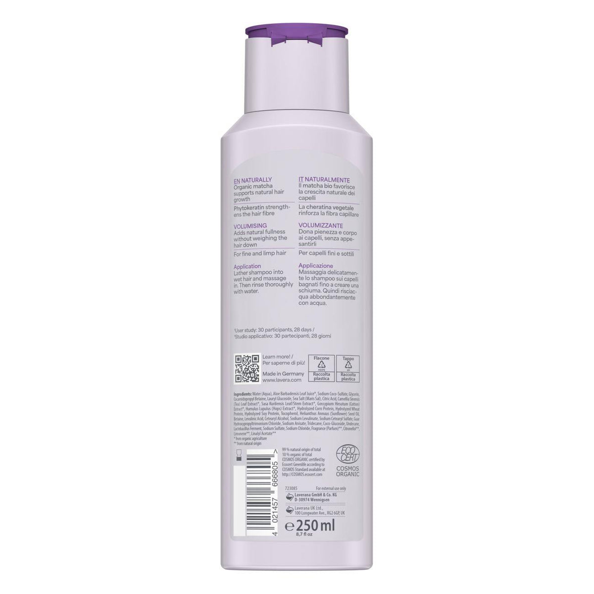 Volume & Lift Shampoo Fine Limp Hair 250ml