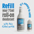 Vetiver & Citrus Roll-On Refill Deodorant 525ml