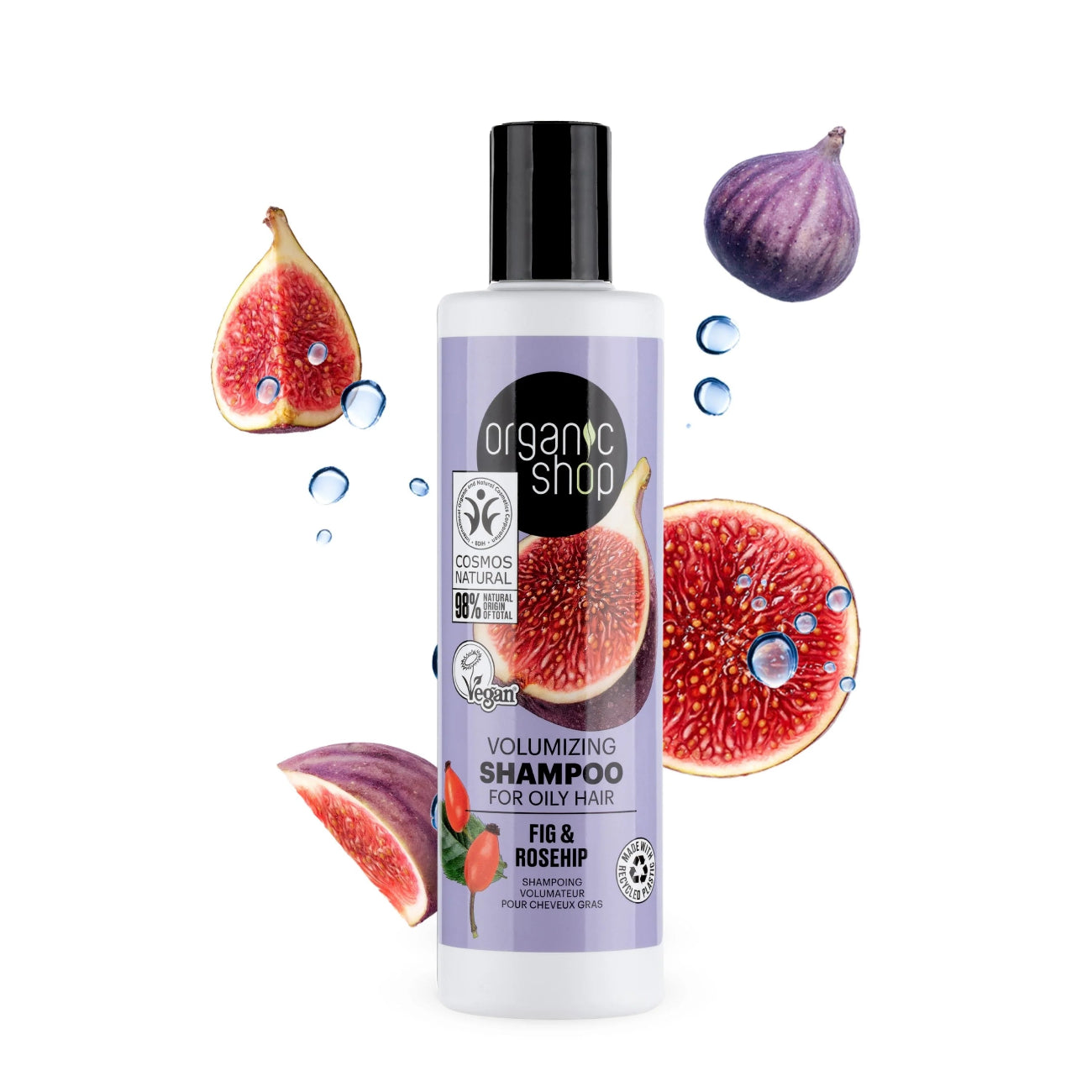 Fig and Rosehip Volumizing Shampoo for Oily Hair 280ml