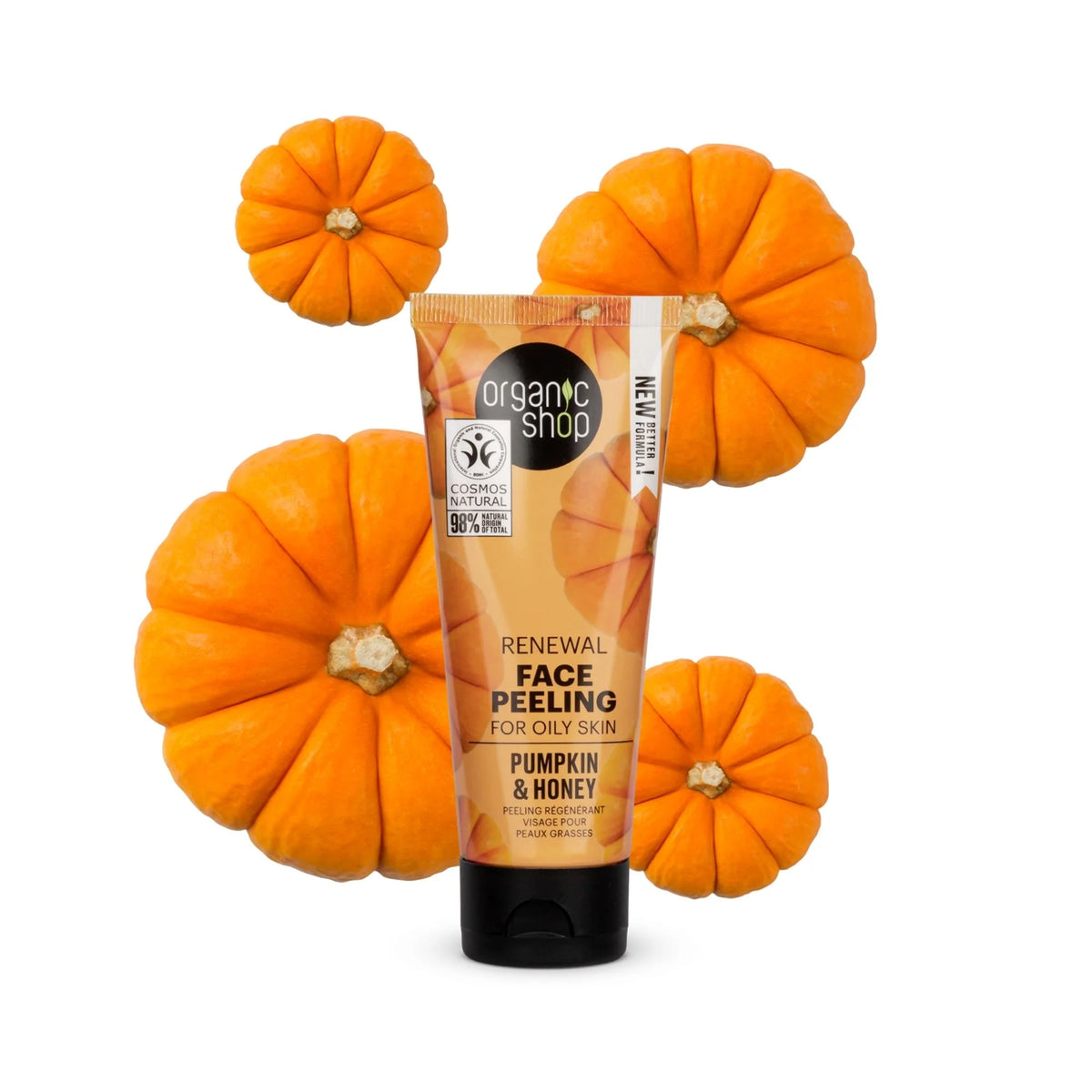 Pumpkin and Honey Renewal Face Peeling for Oily Skin 75 ml