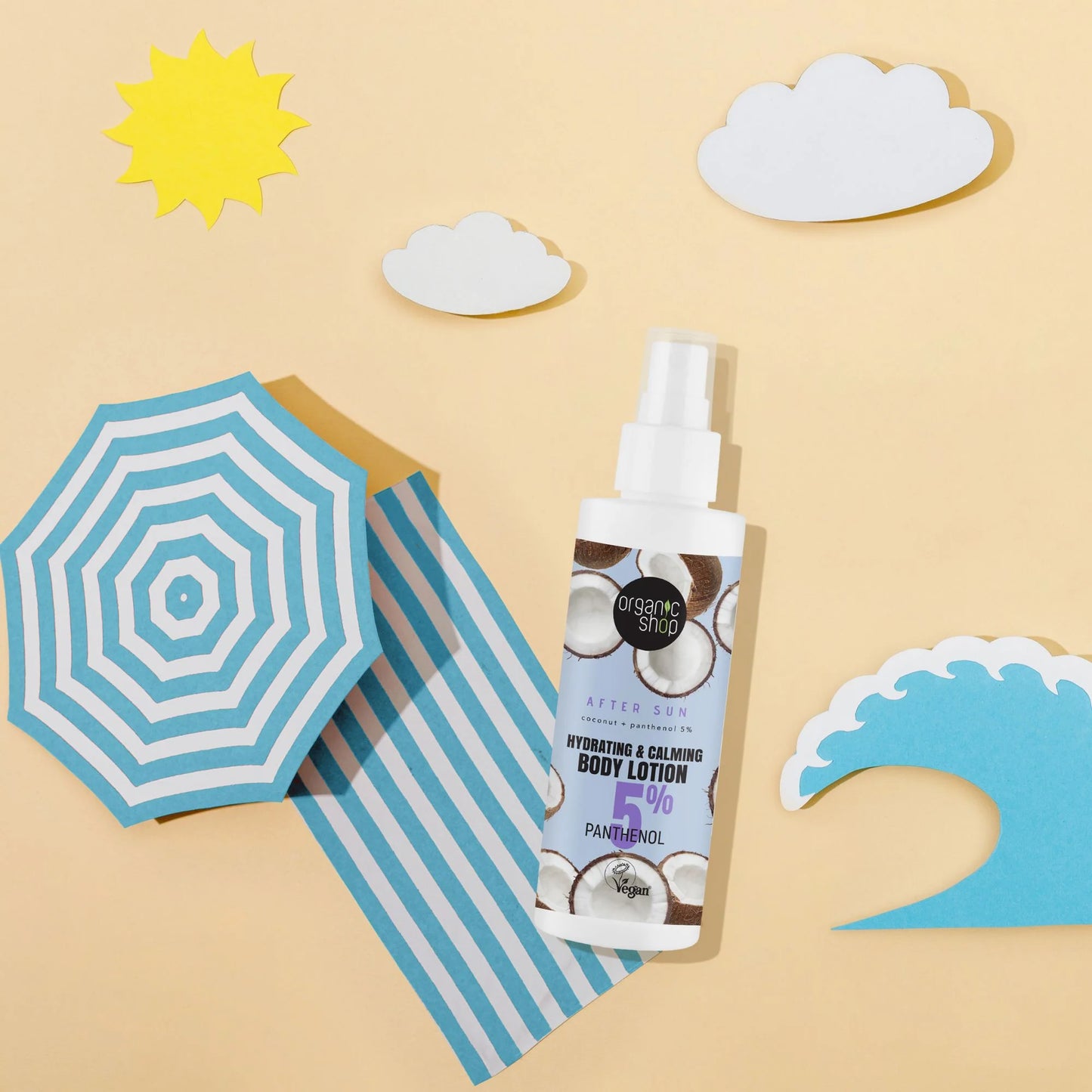 Organic Shop Hydrating & Calming After Sun Body Lotion 150ml lifestyle image 2