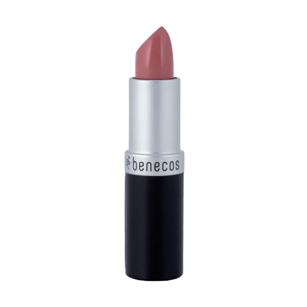 Benecos Natural Lipstick Pink Honey 4.5g opened front packaging