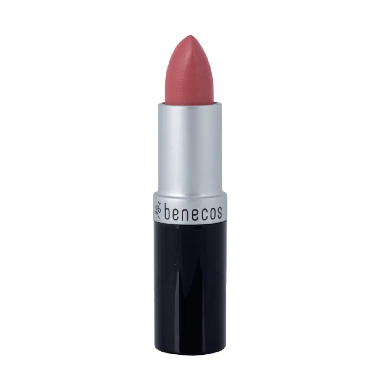 Benecos Natural Lipstick Peach 4.5g opened front packaging
