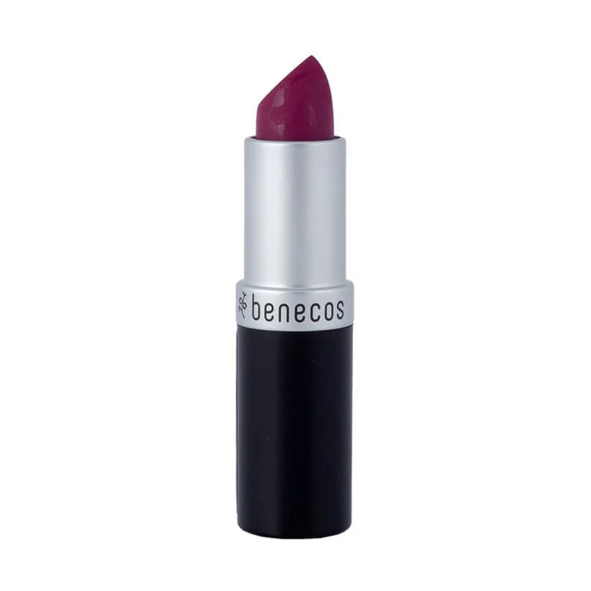 Benecos Natural Lipstick Very Berry 4.5g opened actual product
