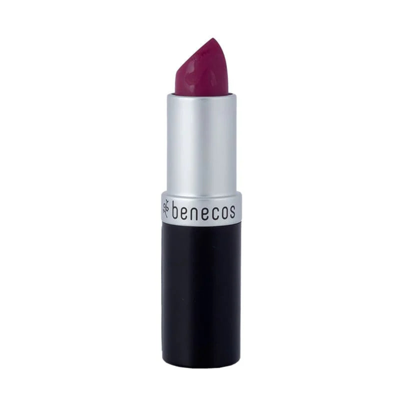 Benecos Natural Lipstick Very Berry 4.5g opened actual product