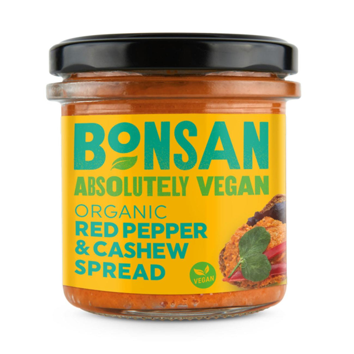 Organic Cashew and Bell Pepper Vegan Pate 130g BBE 14.06.2025