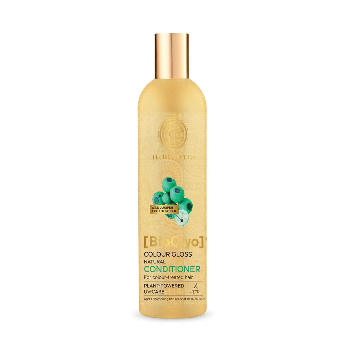 Natura Siberica BioCryo Colour Gloss Conditioner 400ml front packaging