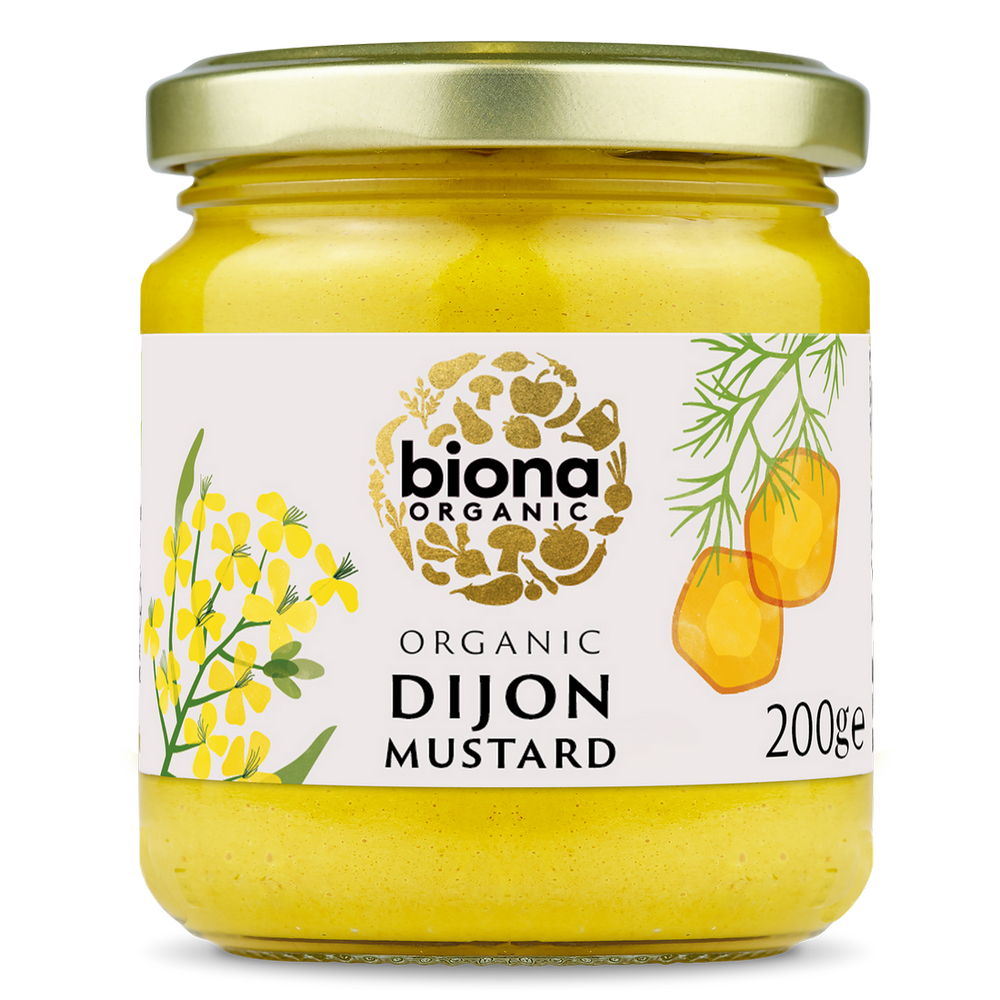 Organic Dijon Mustard 200g