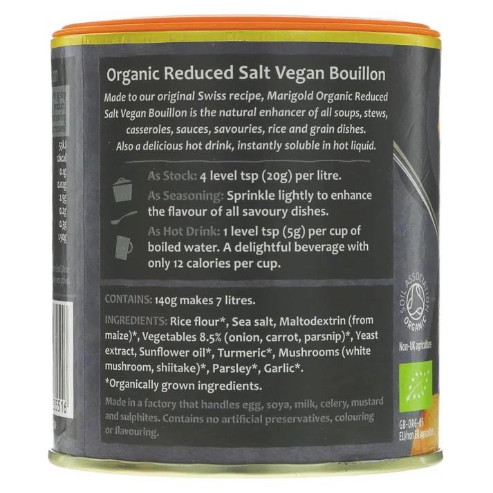 Organic Reduced Salt Bouillon140g