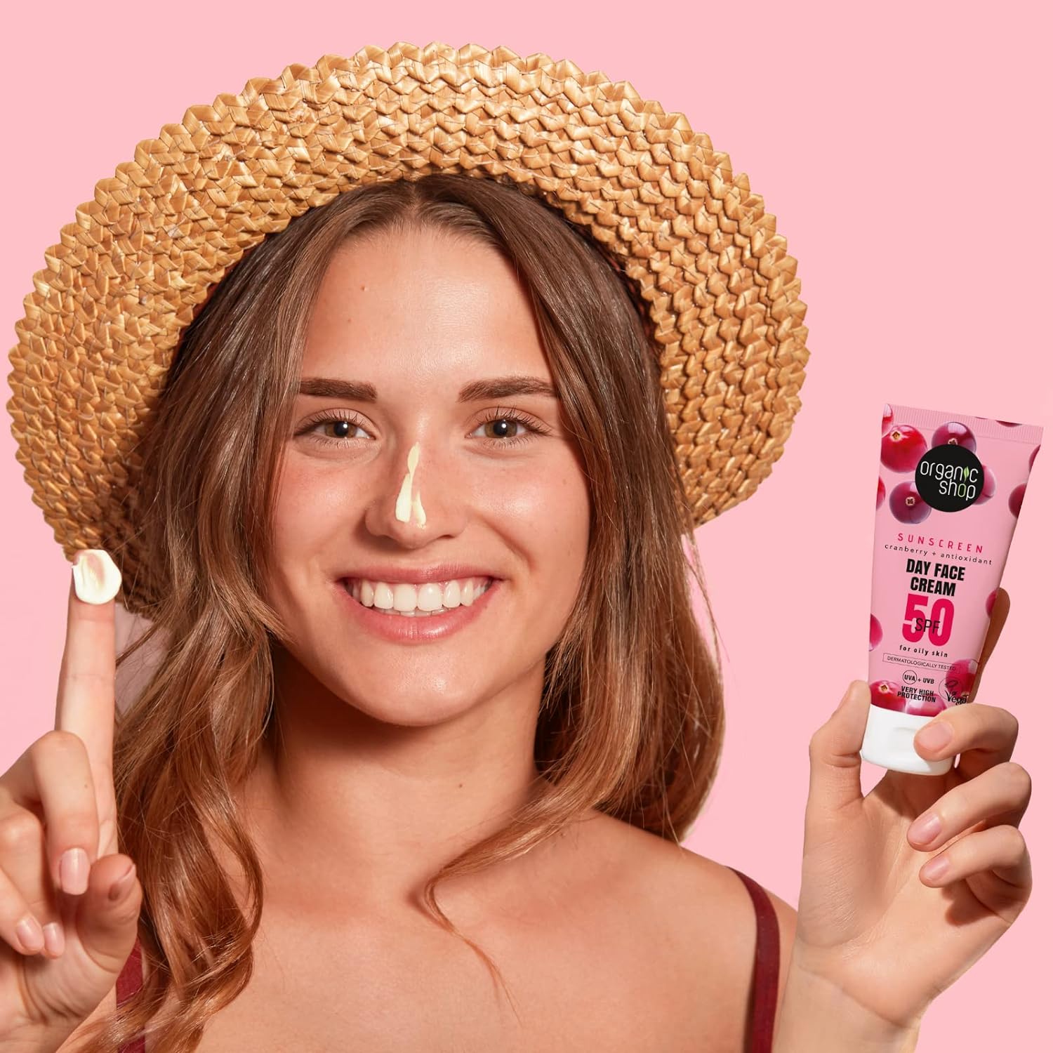 50 SPF Oily Skin Sunscreen Day Face Cream 50ml - Organic Shop - Sunscreen - Eco Natural Products