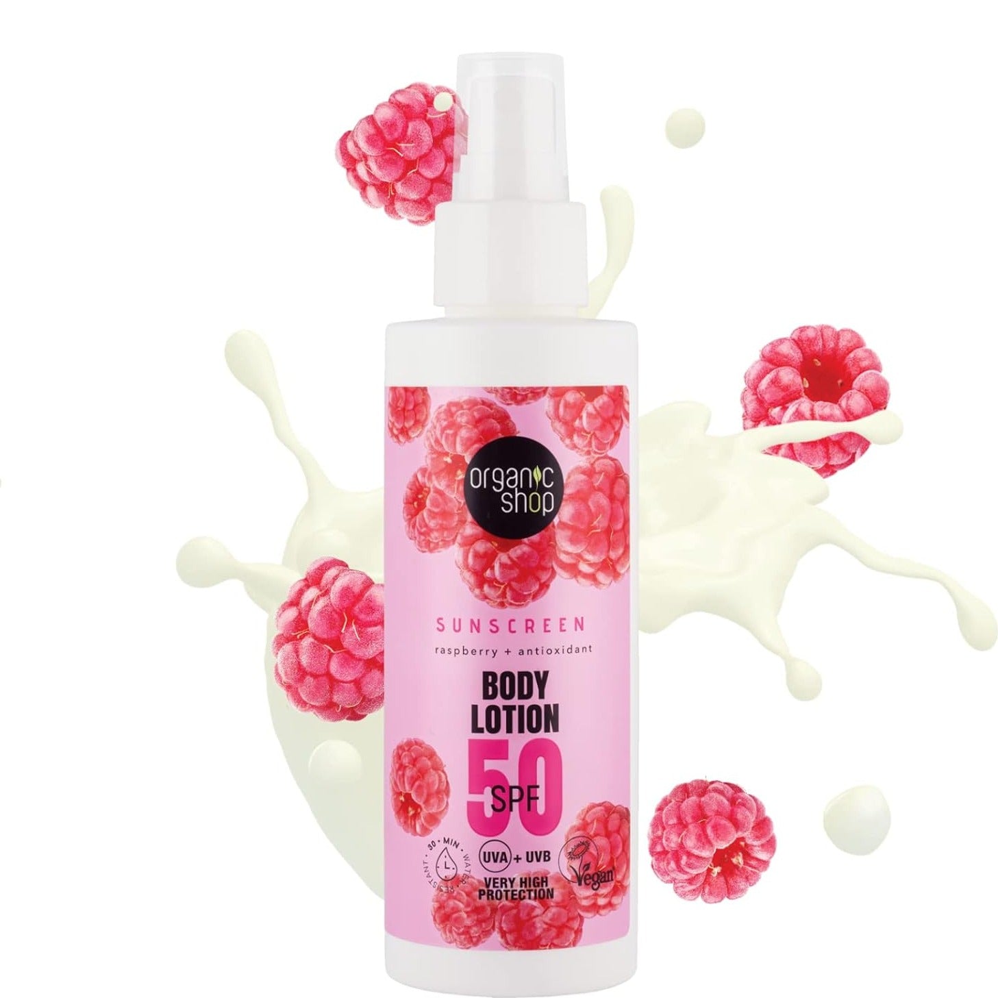 50 SPF Sunscreen Body Lotion 150ml - Organic Shop - Sunscreen - Eco Natural Products