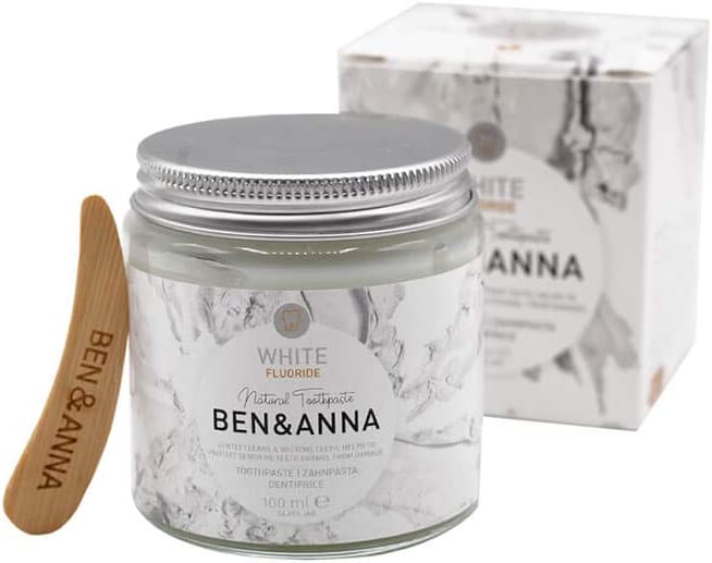 White with Fluoride Toothpaste Jars 100g