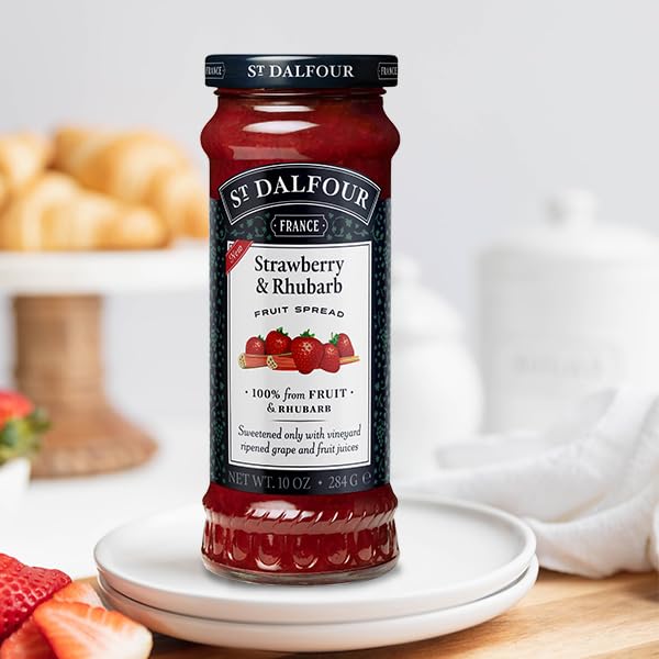 Strawberry and Rhubarb Fruit Spread 284g