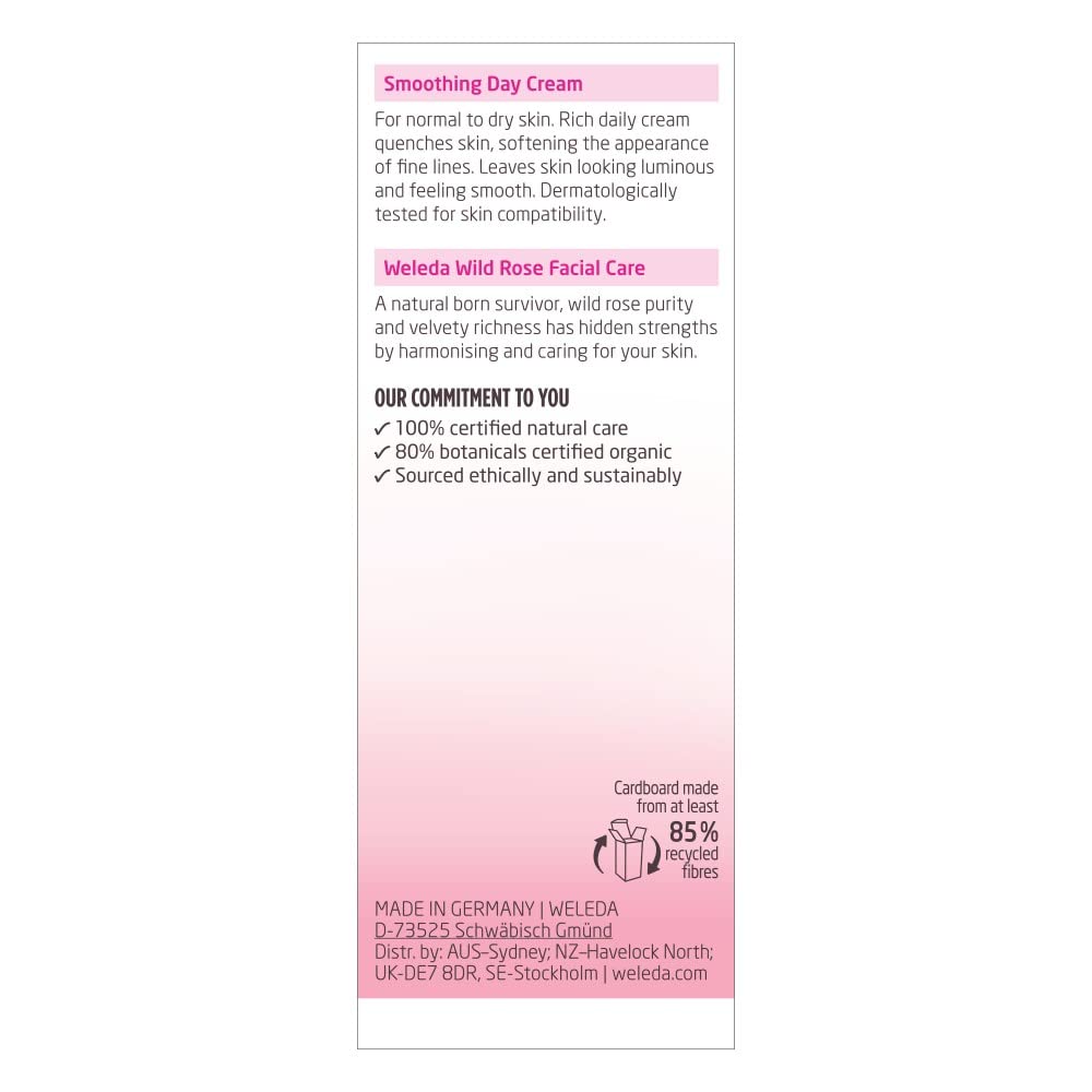 Wild Rose Smoothing Day Cream 30ml