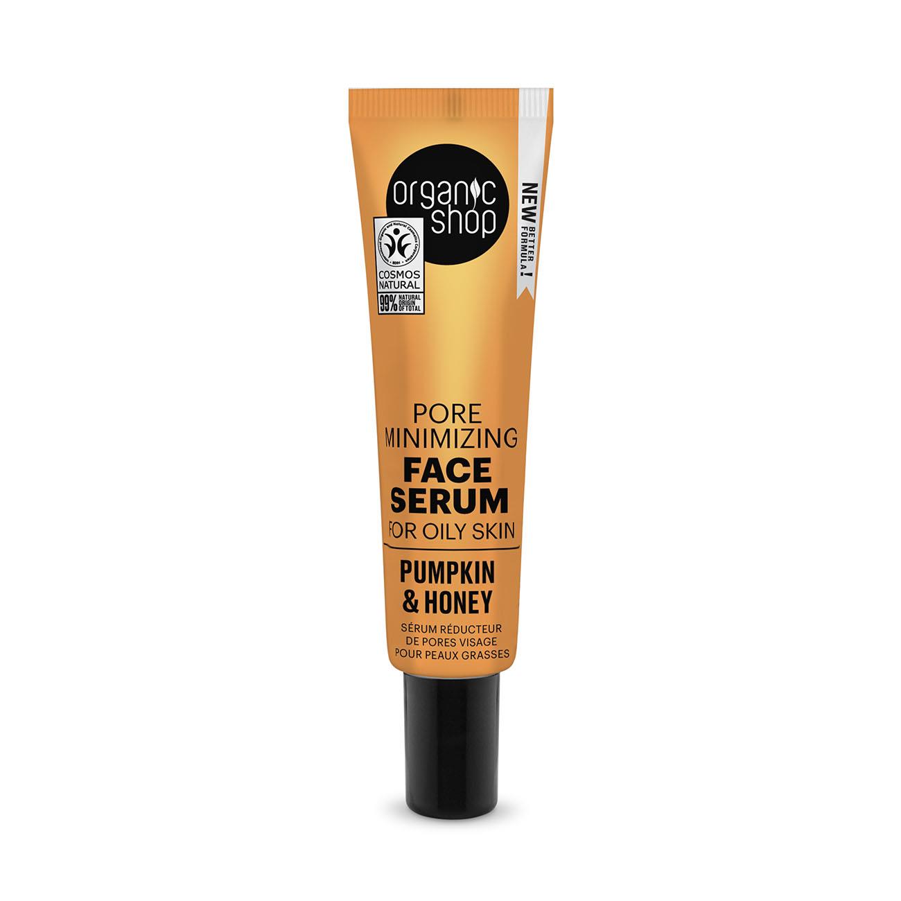 Pumpkin and Honey Pore minimizing Face Serum for Oily Skin 30 ml
