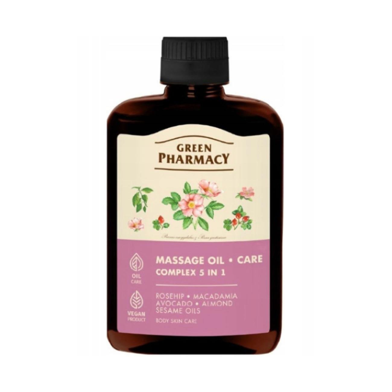 5in1 Regeneration and Moisturizing Massage Oil 200ml - Green Pharmacy - Green Pharmacy